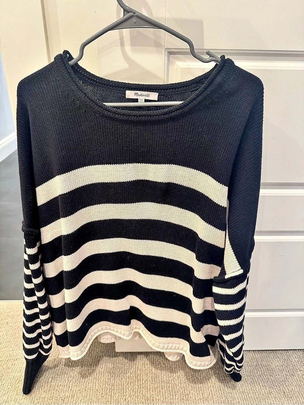 Madewell Striped Sweater XXL